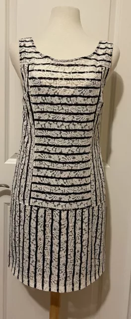 Plenty By Tracy Reese Directional Lace Shift Dress- Sz 10- BEAUTIFUL-NWT~