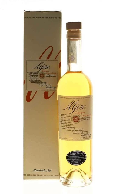 Grappa Mjere invecchiata da uve di Negroamaro Vol.43% Cl.70