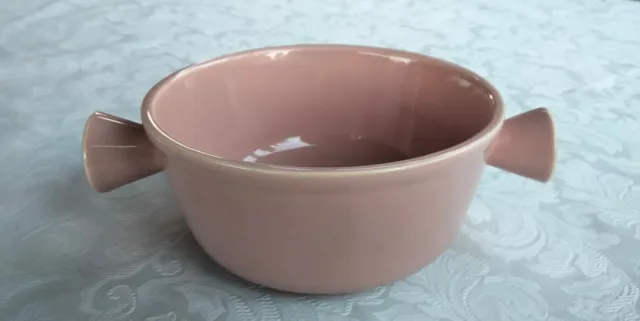 Lovely Pink 'Diana' Australian Pottery Handled Bowl