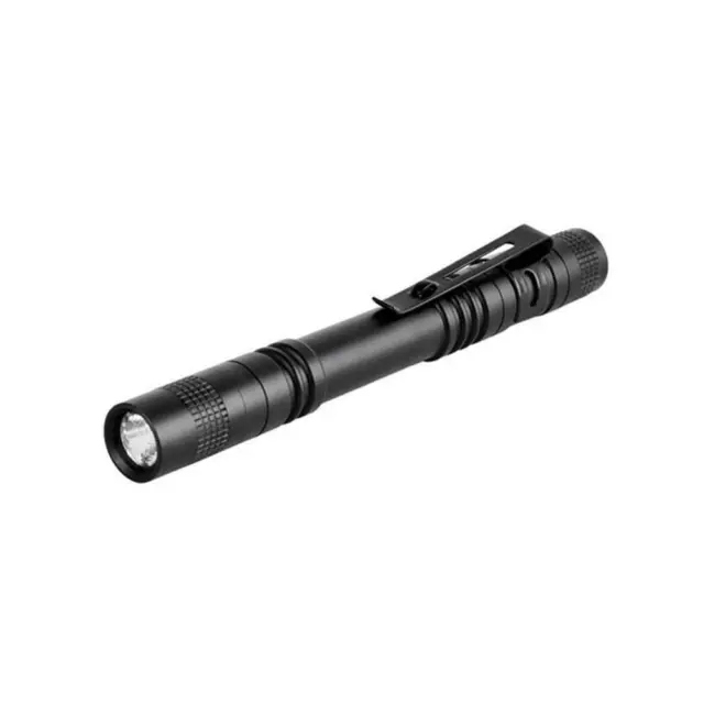 Cree Q5 Led Flashlights Outdoor Pocket Portable Lamp 300LM Pen Light Waterproof