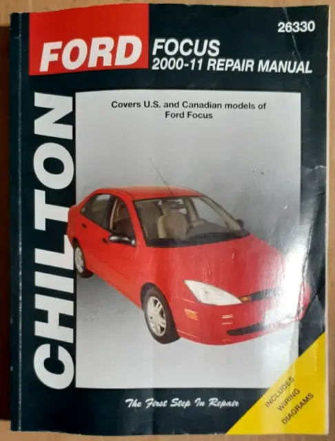 Chilton Ford Focus 2000-2004/2005/2006/2007/2008/2009/2010/2011 Repair Manual