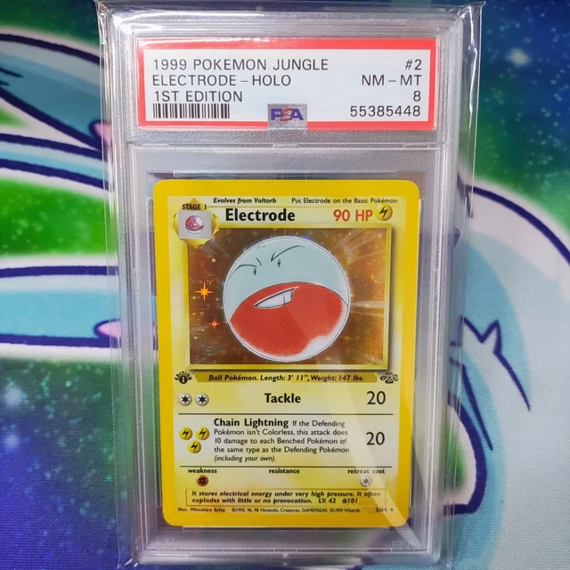 Electrode (2/64) Holo Rare Pokmon Card  Jungle Set  Fast Free Shipping