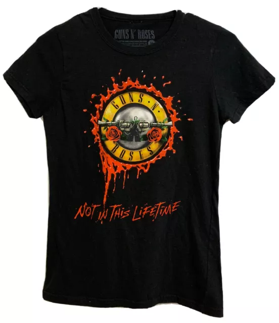 Guns N Roses Not In This Lifetime Womens Tee M 2017 North America Tour Concert