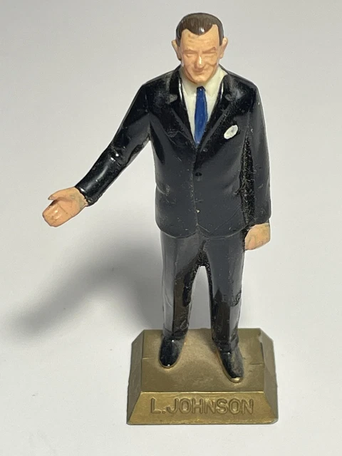 VINTAGE MARX US PRESIDENT Original Lyndon B. Johnson