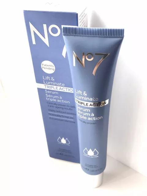 Boots No7 Lift & Luminate Triple Action Serum 50 ml Neu 2