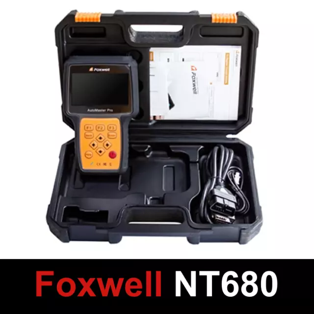 Foxwell NT680 | OBD2 Multi-Make Car Diagnostic Tool | Maintenance Defects