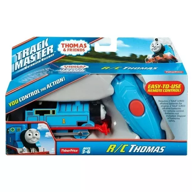 Fisher-Price Thomas Trackmaster - R/C Thomas - Remote Controlled! New! CJX82
