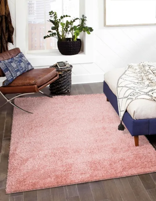 Large Shaggy Rug Fluffy Rugs Modern Living Room Bedroom Soft Carpet Floor Mat