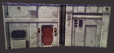 6" Nevarro Building Backdrop 2 Pack Star Wars Black Series Hasbro Mandalorian