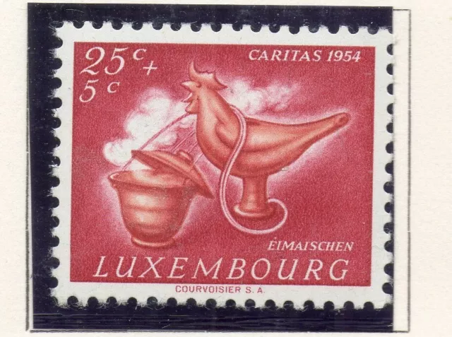 Luxembourg 1954 Early Issue Fine Mint Hinged 25c. NW-134355
