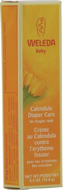 Calendula Diaper Rash Cream (Diaper Care) by Weleda, 2.8 oz