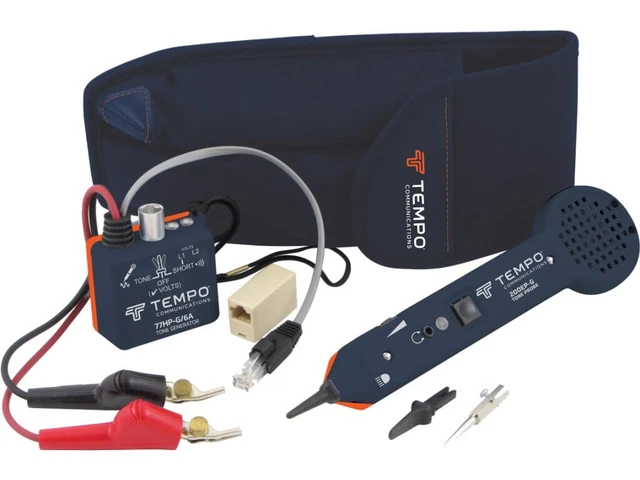 Tempo 701K-G/6A - Classic Tone & Probe Kit, Standard with ABN clips