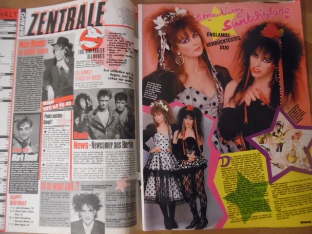 BRAVO  11 - 1985 Duran Kim Wilde Prince Madonna Depeche Mode Wham Nena T. Anders 2