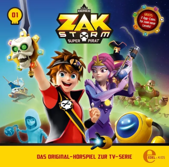 Cd * Zak Storm - Captain Zak - Folge 1 - Hörspiel Zur Tv-Serie  # Neu Ovp &