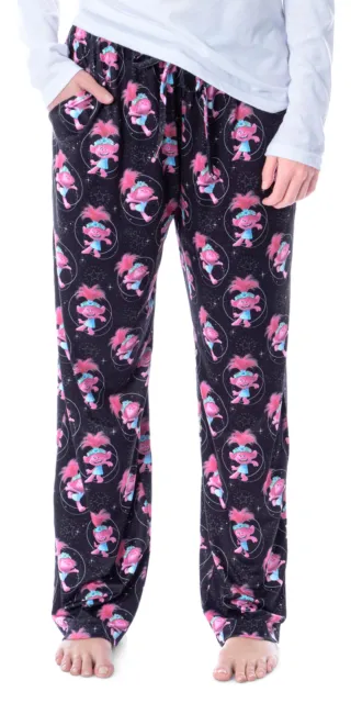 Dreamworks Trolls Movie Women's Poppy Super Soft Loungewear Pajama Pants