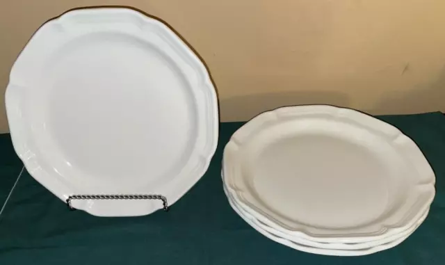 (4) Mikasa FRENCH COUNTRYSIDE 10 7/8" Dinner Plates