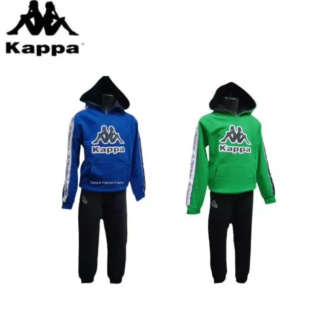 Tuta Kappa in Cotone per Ragazzi: Comfort e Stile per Giovani Sportivi