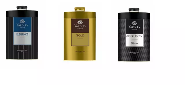 Polvo de talco perfumado YARDLEY LONDON para mujer, 7 variantes, 250 g