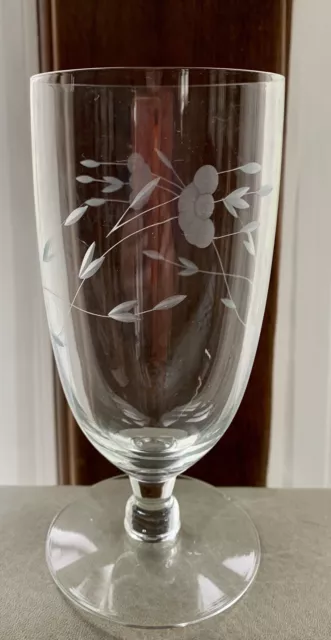 Princess House Crystal Set of 3 Heritage ICE TEA / WATER Glasses Stemware Princess House Crystal Set of 3 Heritage ICE TEA / WATER Glasses Stemware