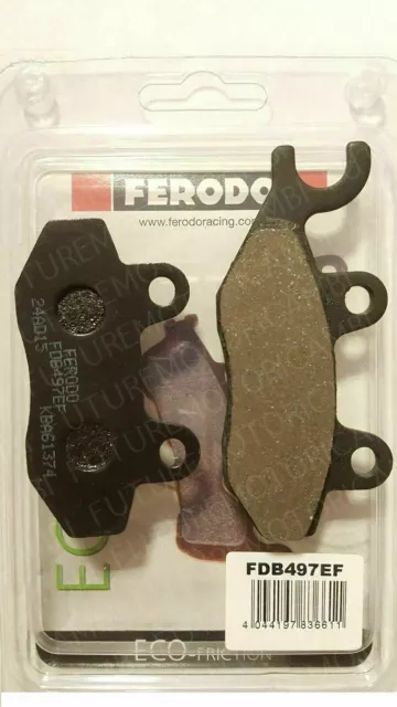 FERODO PASTIGLIE FRENO POSTERIORI KEEWAY Outlook 125/150 07-10 REAR BRAKE PADS