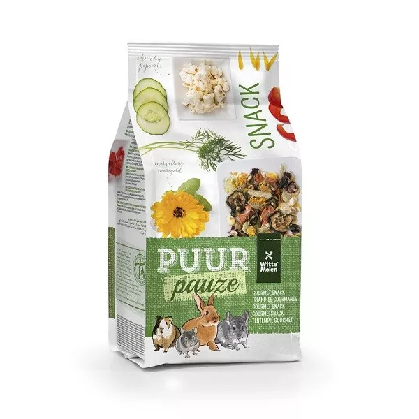 700g Witte Molen PUUR Pauze Snack Snack Gourmet Snack para conejos y roedores