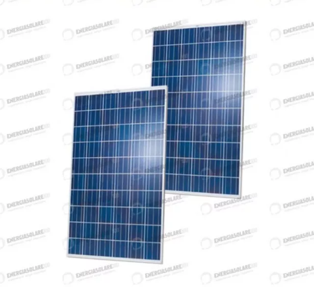 2 panneaux solaires photovoltaiques 280W 30V tot. 560W