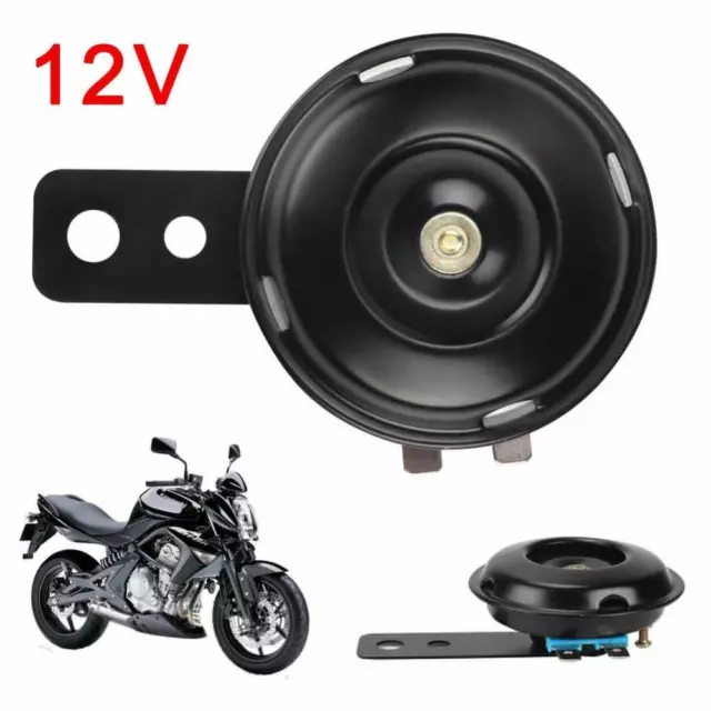 Waterproof Loud Electric Horn 12V 105dB Universal For Motorcycle Car ATV Scooter