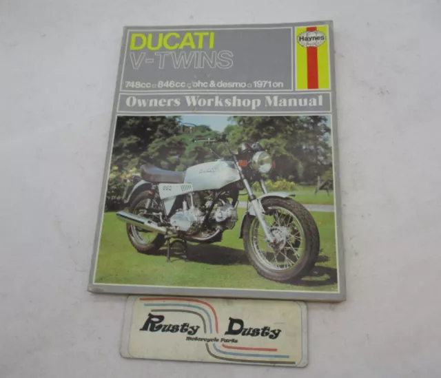 Haynes Ducati V-Twin 1971 on 748cc 846cc Owner's Workshop Manual
