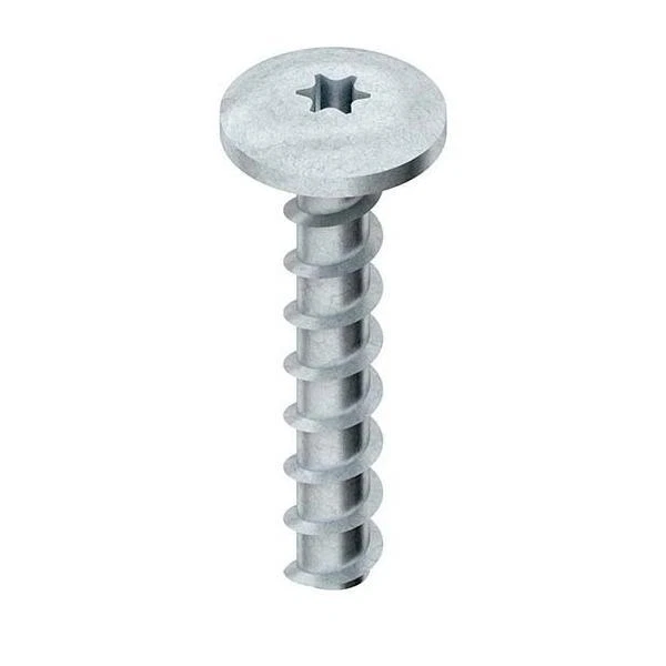 100 pezzi ancoraggio a vite Niedax NSA 7,5X50/FKG-T30 V tassello filettato acciaio