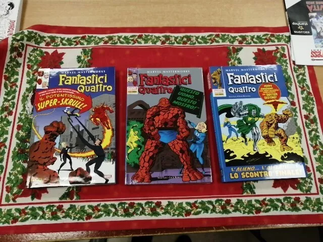 FANTASTICI QUATTRO Marvel Masterworks n. 2-6(Blisterato) -11 ( Panini Comics)