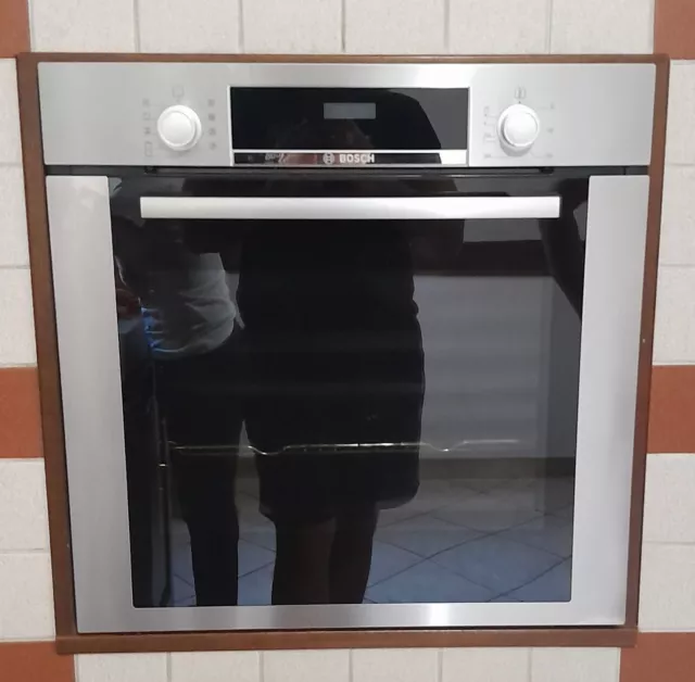 Bosch Serie 4 HBA534BS0 60cm Forno Elettrico da Incasso - Acciaio Inox