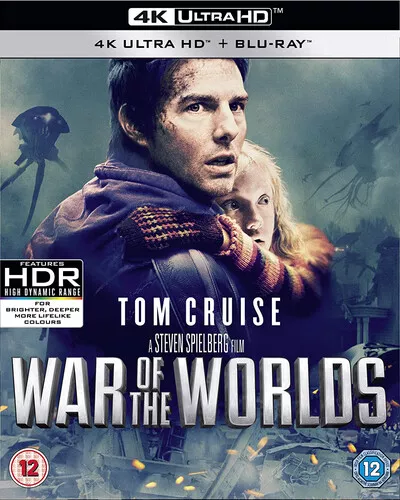 War of the Worlds Blu-ray (2020) Tom Cruise, Spielberg (DIR) cert 12 2 discs