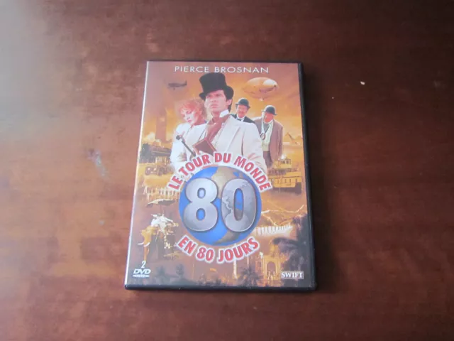 LE TOUR DU MONDE EN 80 JOURS avec Pierce Brosnan, Arielle Dombasle...  - 2 DVD