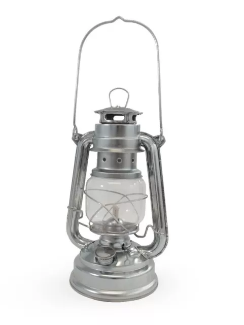 Sturmlaterne verzinkt Petroleumlampe Schiffslampe Gartenlampe antik