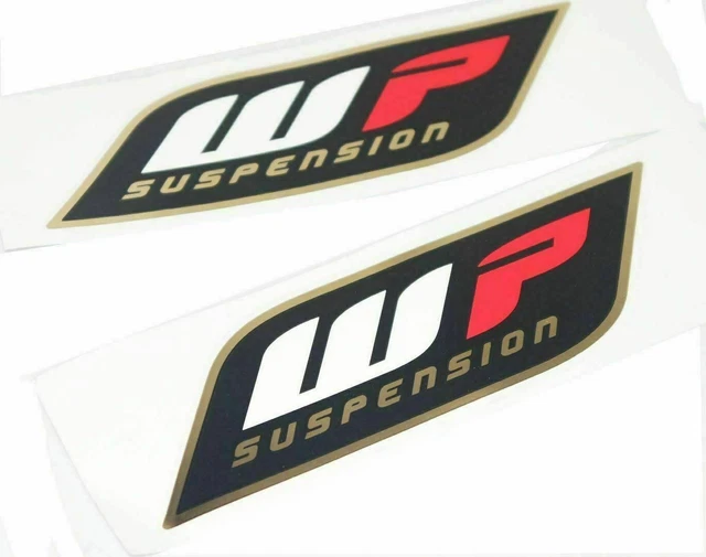 FRONT FORK WP Suspension Sticker Decal Golden And Black For KTM Duke