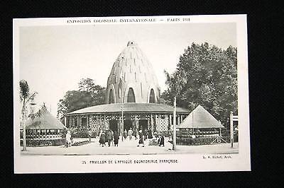 Exposition Coloniale Paris 1931 Afrique Equatoriale