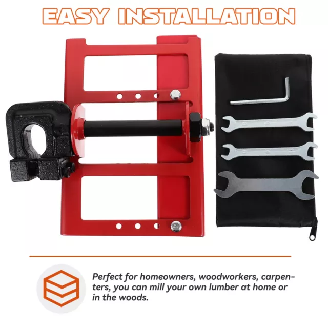 Mini-chainsaw Cutting Guide for Builders Open Flat Rack Adjustable 3