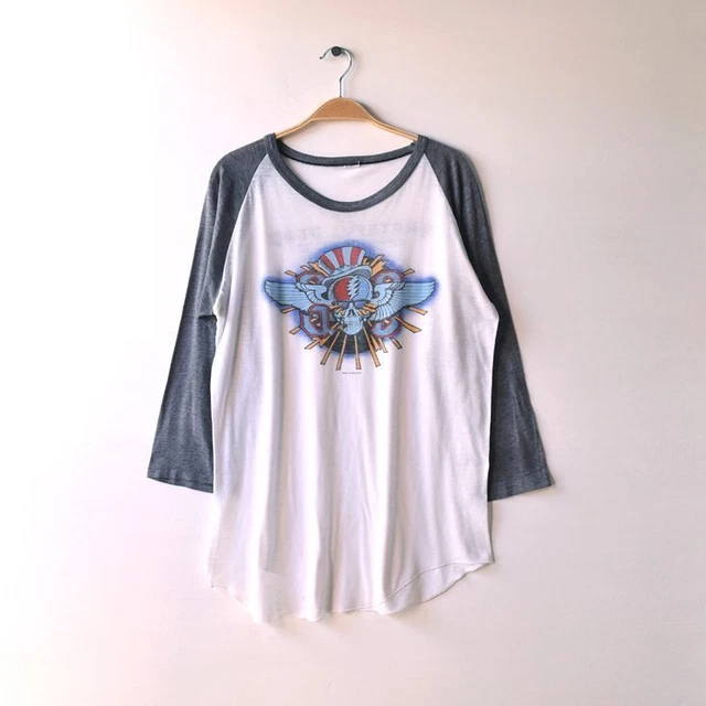 1982 GRATEFUL DEAD Grateful Dead Summer Tour  82 Rick Griffin Skull Wing Vinta