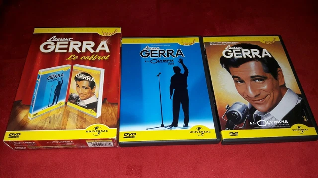 LAURENT GERRA - Olympia 1999 + Olympia 2002 (2 DVD) + Bonus