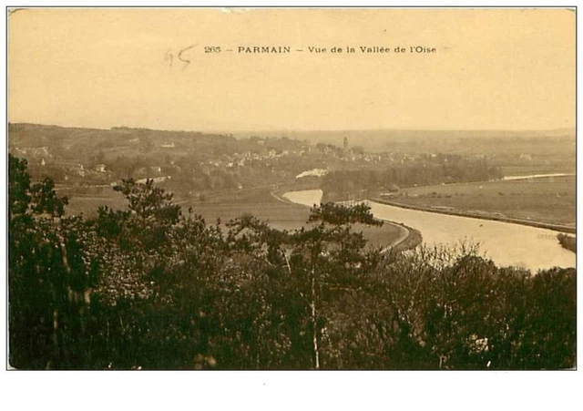 95.PARMAIN.n°194.VUE DE LA VALLEE DE L'OISE