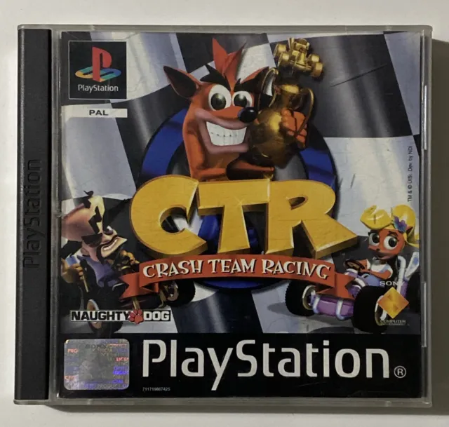 CTR: Crash Team Racing (Sony PlayStation 1, PS1) Complete- Tested & Working