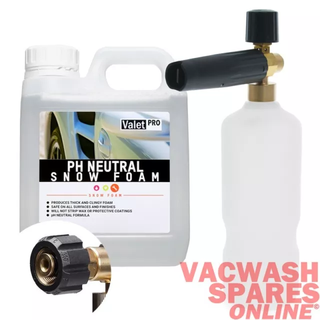 Professional Snow Foam Lance & Valetpro Ph Neutral Foam 1L *Karcher Hd Series*