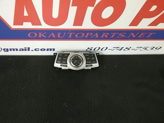 14 Nissan Maxima Information Screen Control With Color Navigation