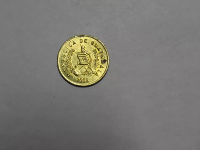 Old Guatemala Coin - 1993 Centavo - Circulated, spots