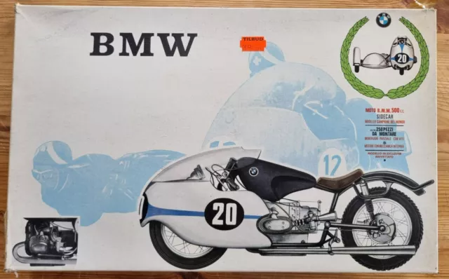 1/9 Protar BMW 500cc w/ Sidecar - #118 - Rare