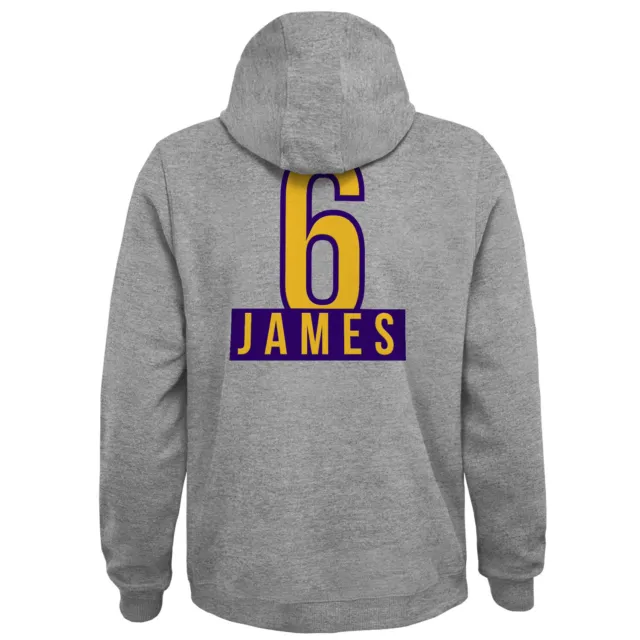 NBA Hoody L.A. LA Lakers Lebron James hooded Sweater Pullover Kaputzenpullover 2