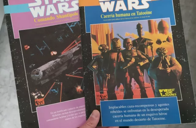 juego de rol Star Wars + Guía Y Aventuras