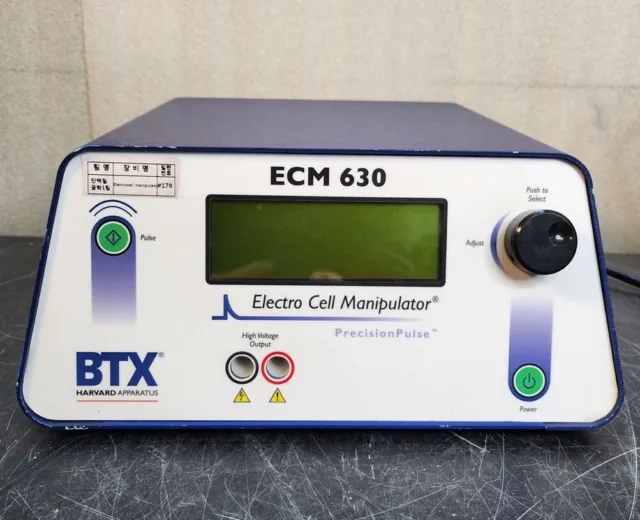 BTX Harvard Apparatus ECM 630 Electro Cell Manipulator Precision Pluse
