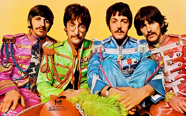 The Beatles - Sgt Pepper's Lonely Hearts Club Band - 1967 - Promotional Poster