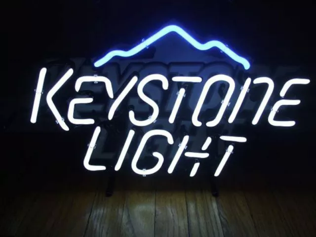New Keystone Light Beer Bar Neon Light Sign 24"x20"